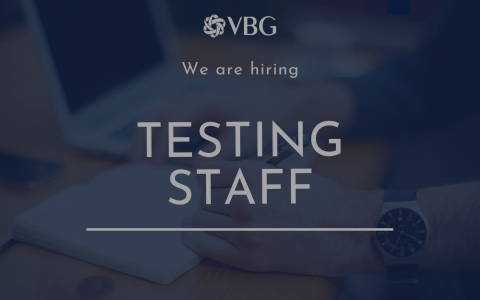 Recruiting position: Testing staff